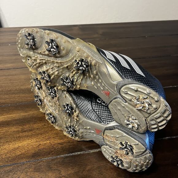 Adidas Powerband Tour Boa Golf Cleat Shoes Sneakers Men’s Size 11.5 - Picture 5 of 6